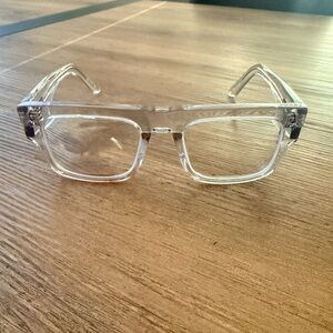 Authentic SPY+ Eyeglasses COLESON Crystal Clear 57-21-150 Frames Only